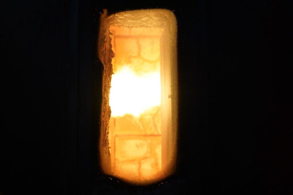 Brandversuch in der MFPA Leipzig: Holz im Feuertest 3 Holzbau Kompetenz Sachsen GmbH – DSC01575